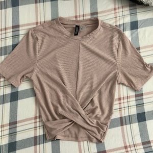 Salmon pinkish crop top!